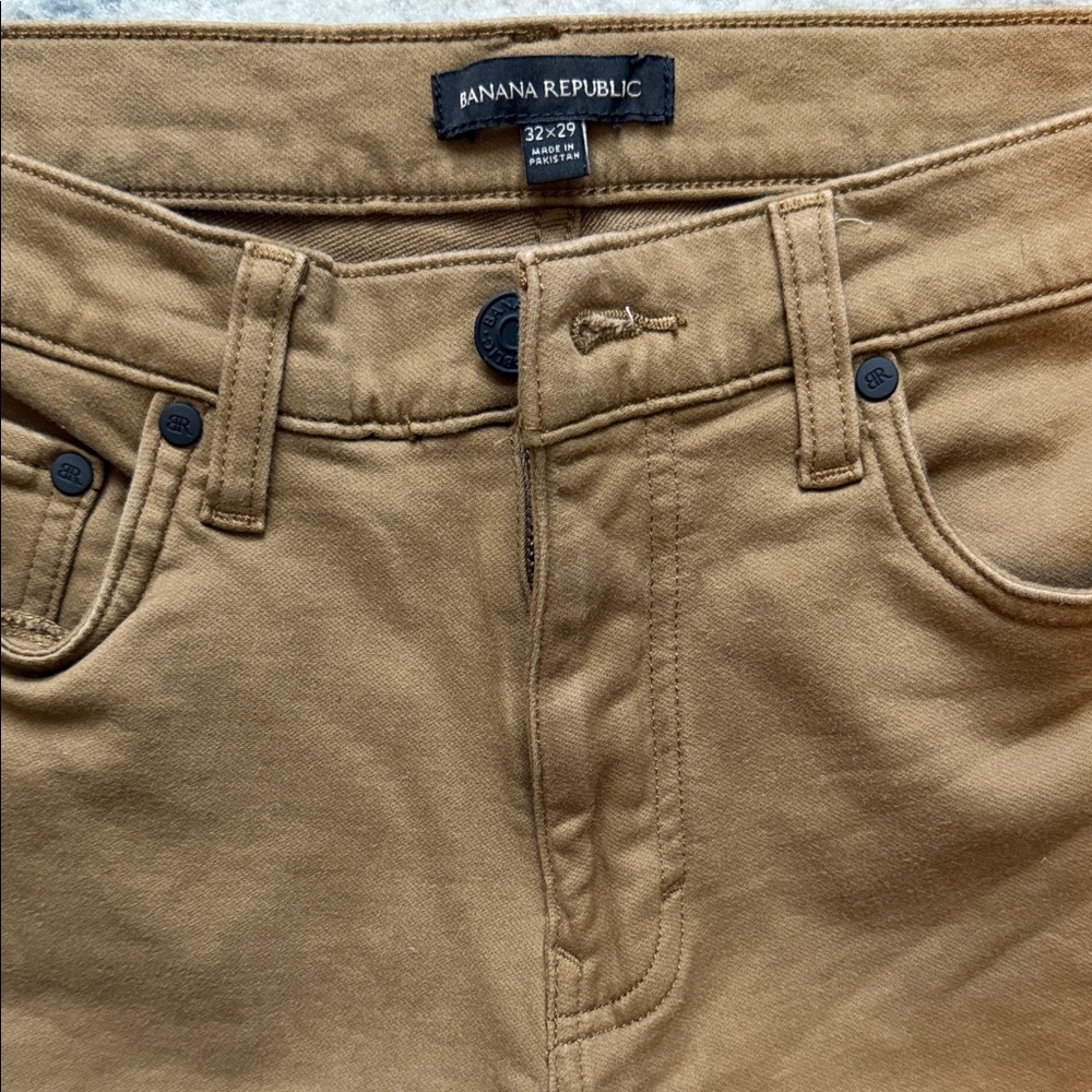 🤎 Banana Republic Tan Pants – Size 32x29 🤎